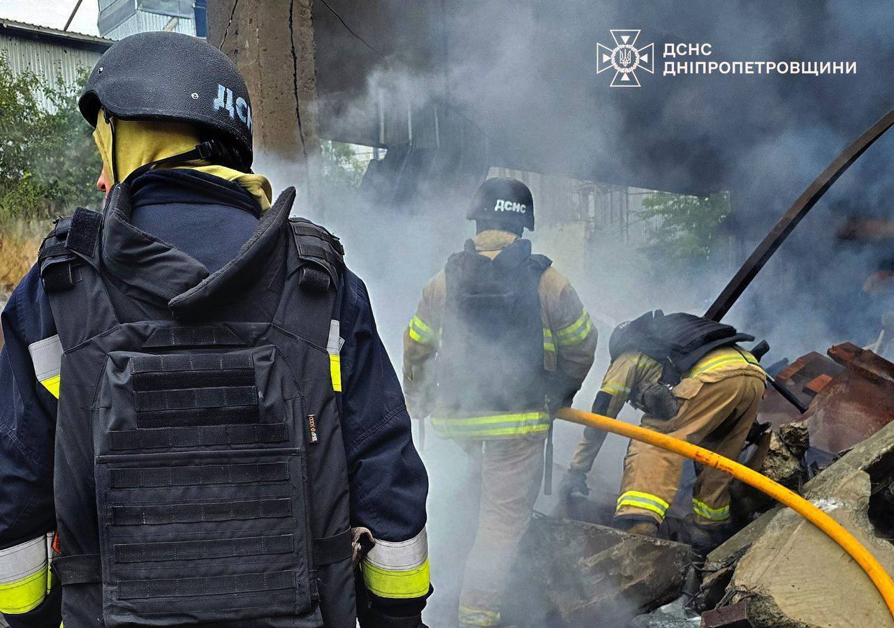 Обстрел Днепра