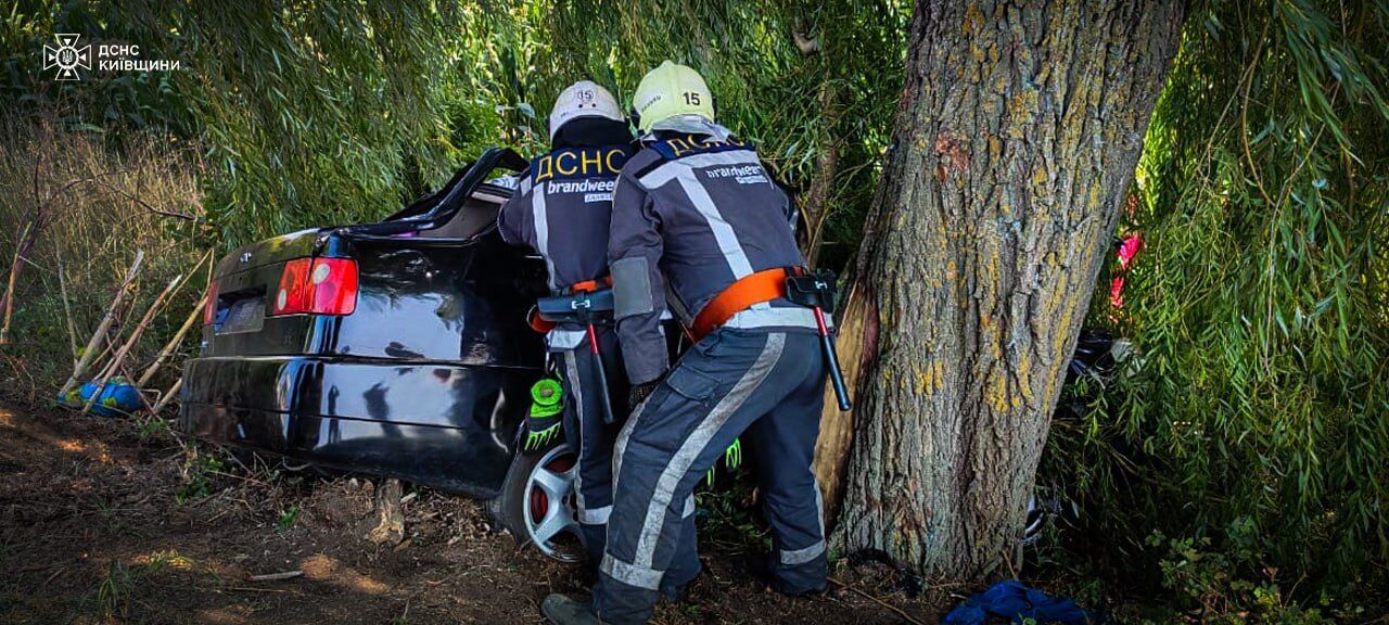 На Киевщине произошло ДТП с участием легковушки: погиб ребенок. Подробности и фото