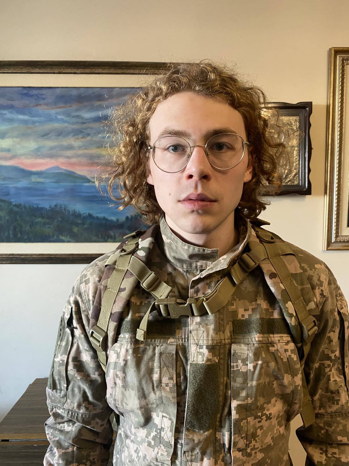 Молодший син Степана Хмари мобілізувався до Сил оборони України. Фото