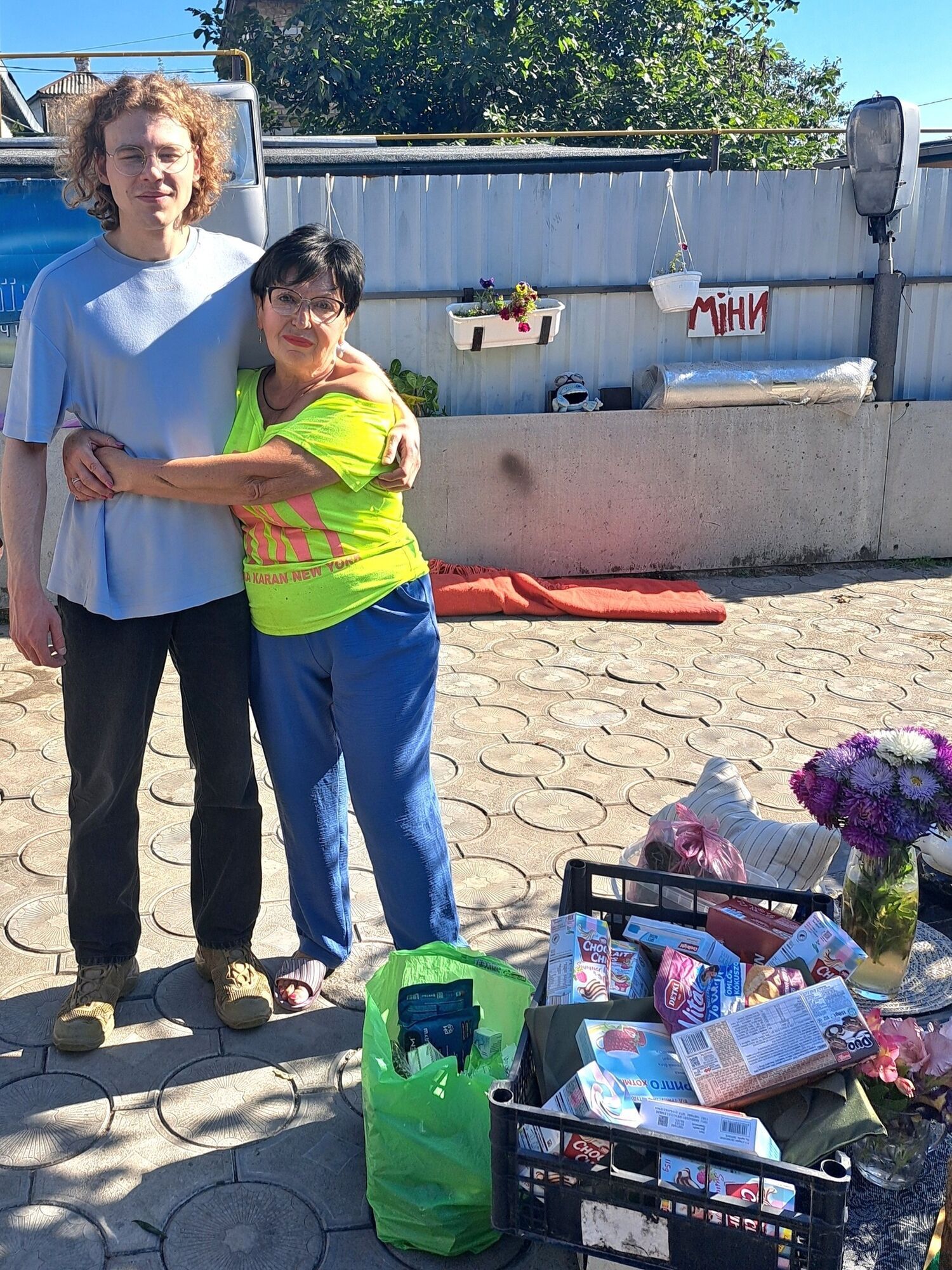 Молодший син Степана Хмари мобілізувався до Сил оборони України. Фото