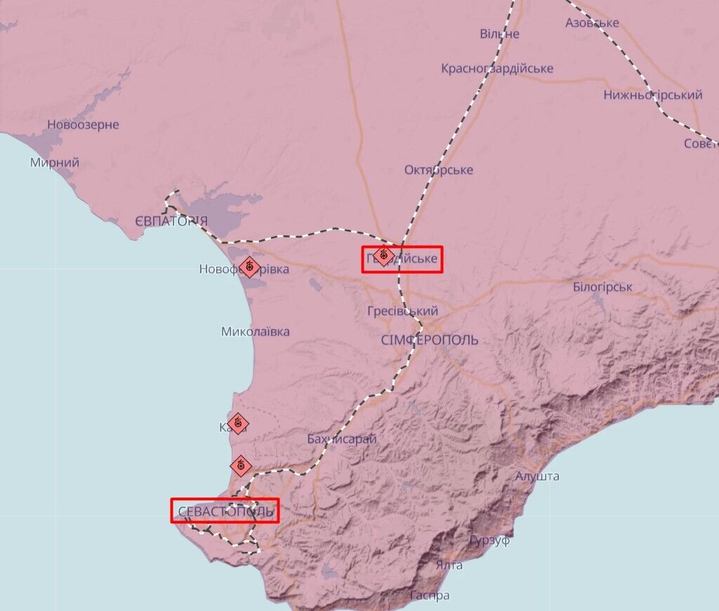 Два вертолета и буксир: бойцы ГУР проредили позиции российских оккупантов в Крыму. Видео