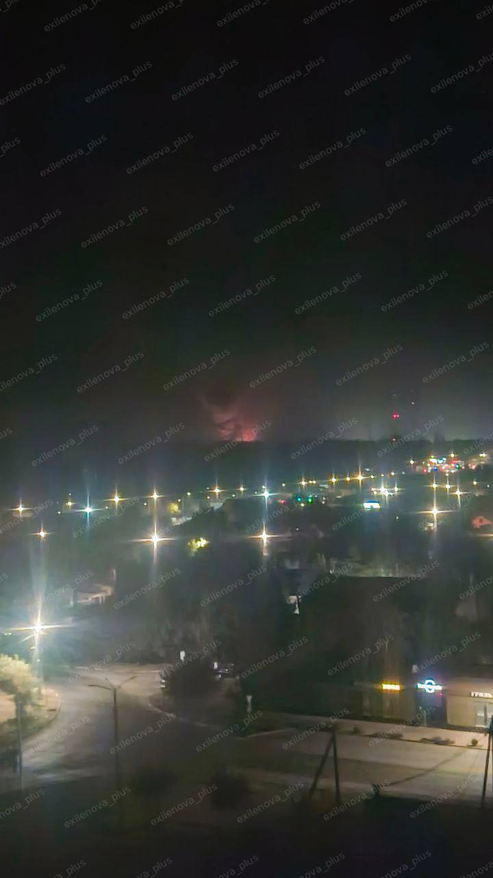 БПЛА атаковали электроподстанцию в Краснодарском крае: вспыхнул пожар. Фото и видео