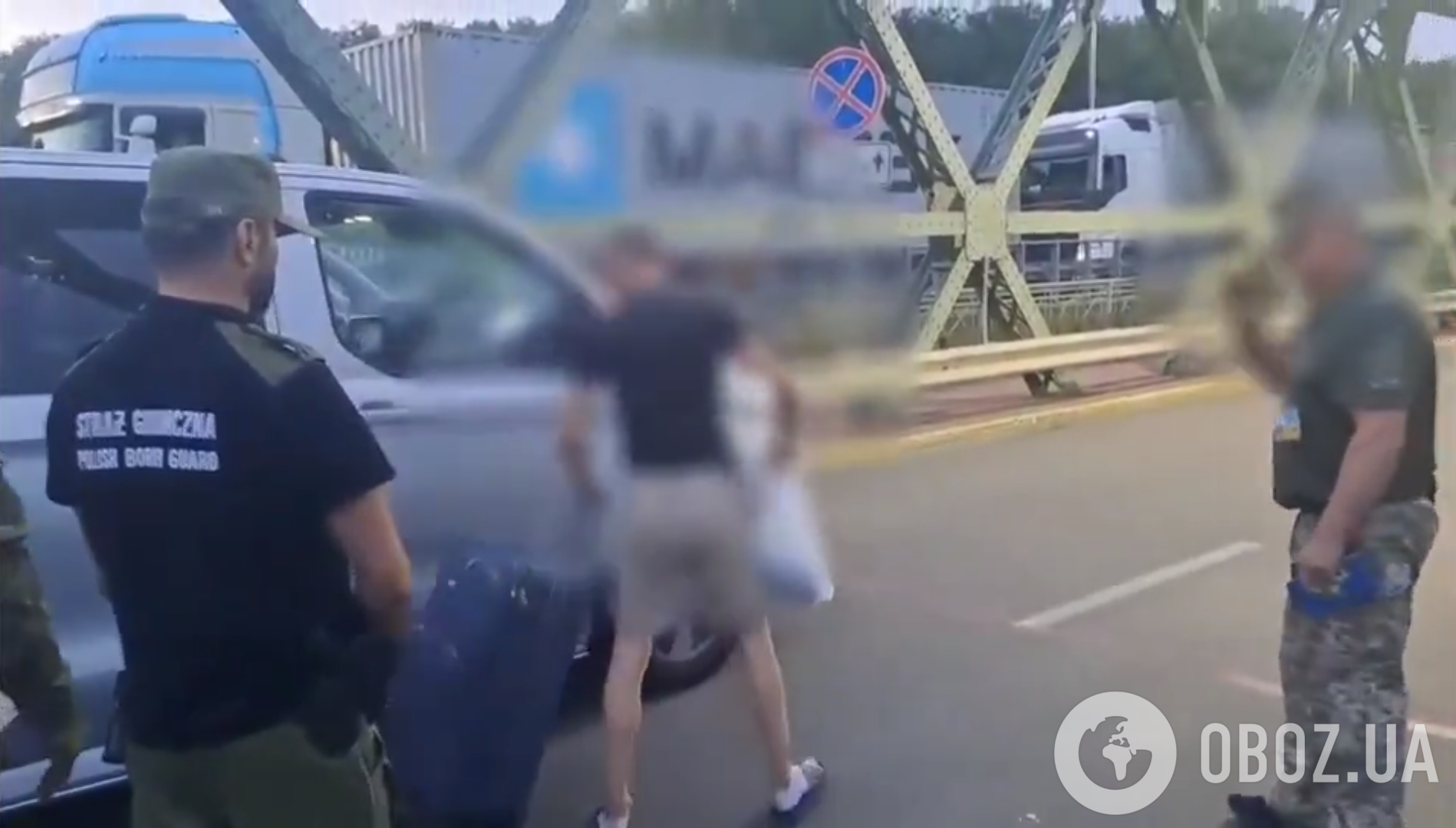 Украинца, который угрожал поджогами из-за вето Навроцкого, депортировали из Польши. Видео