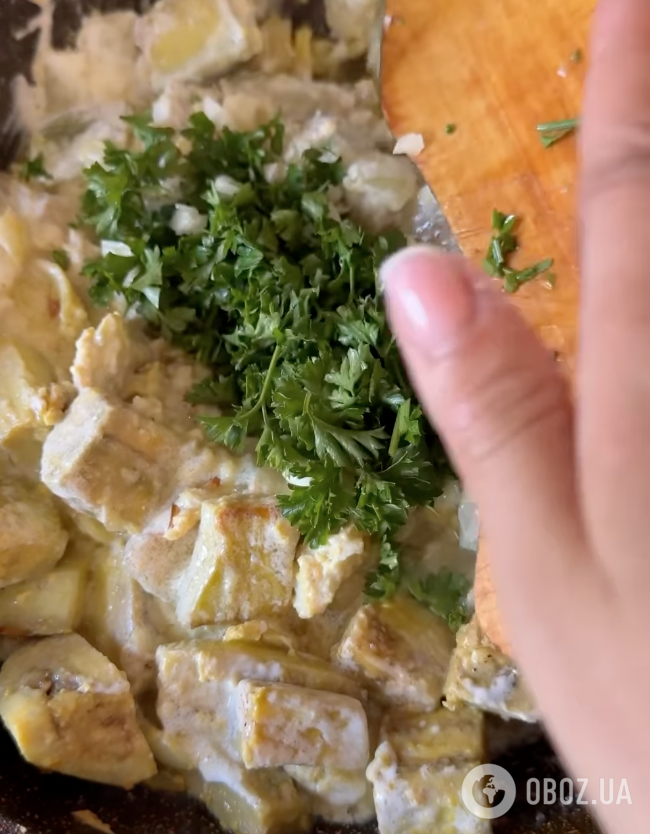 Тушеные баклажаны