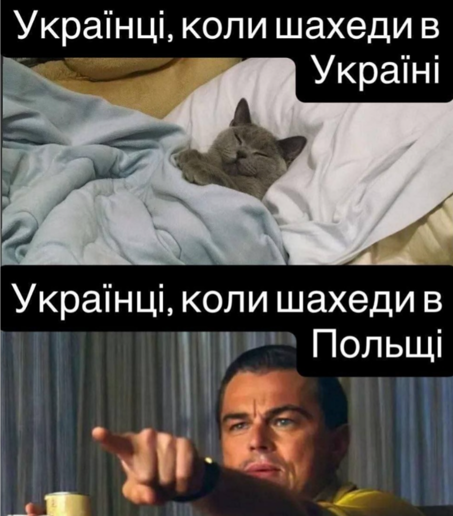 "Вривайся в третю світову": мережа вибухнула мемами через вторгнення дронів РФ у Польщу