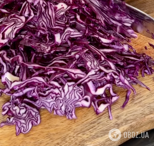 Капуста для салату