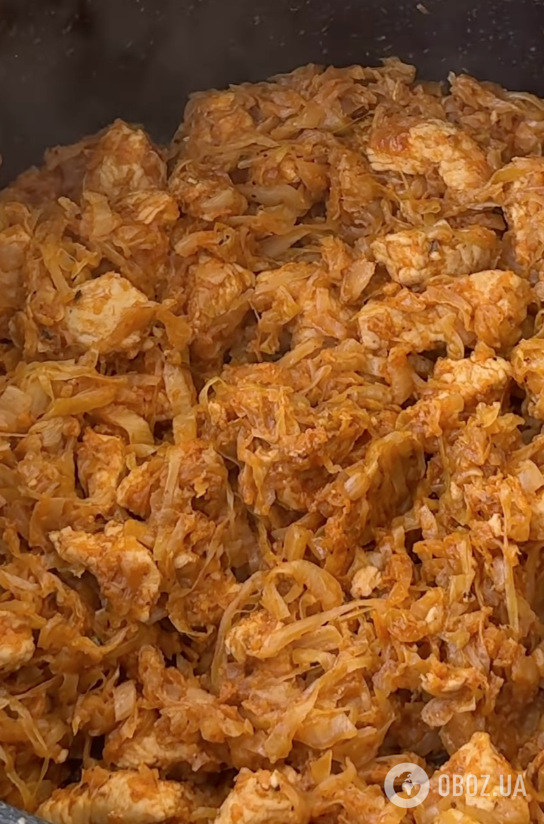 Тушеная капуста