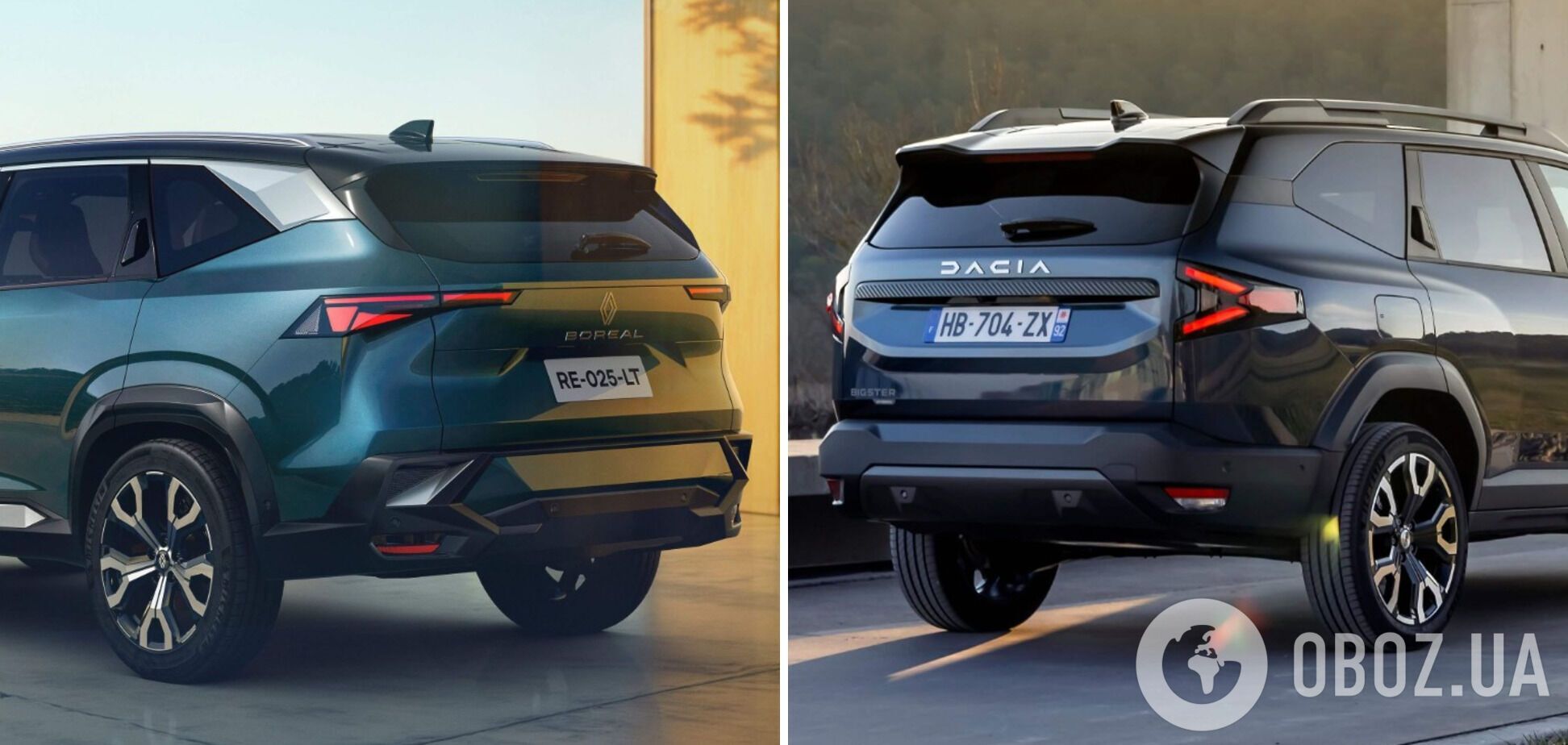 Renault Boreal і Dacia Bigster