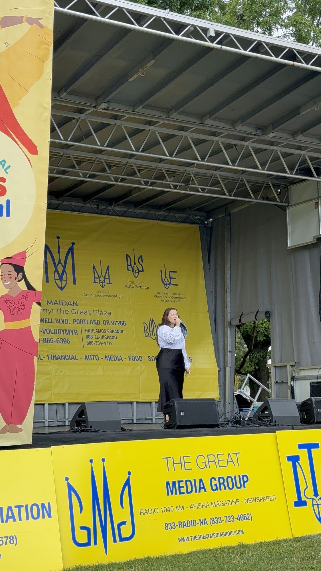 Руслана Низомиддинова представила украинскую музыку на Multicultural Kid's Festival в США