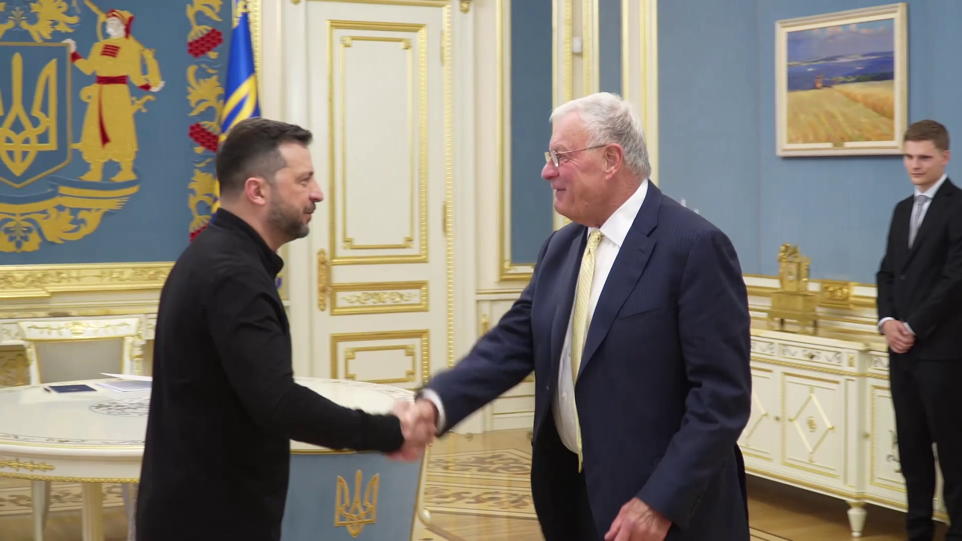 Предметно обсудили давление на россиян: Кит Келлог встретился с Зеленским в Киеве. Фото и видео