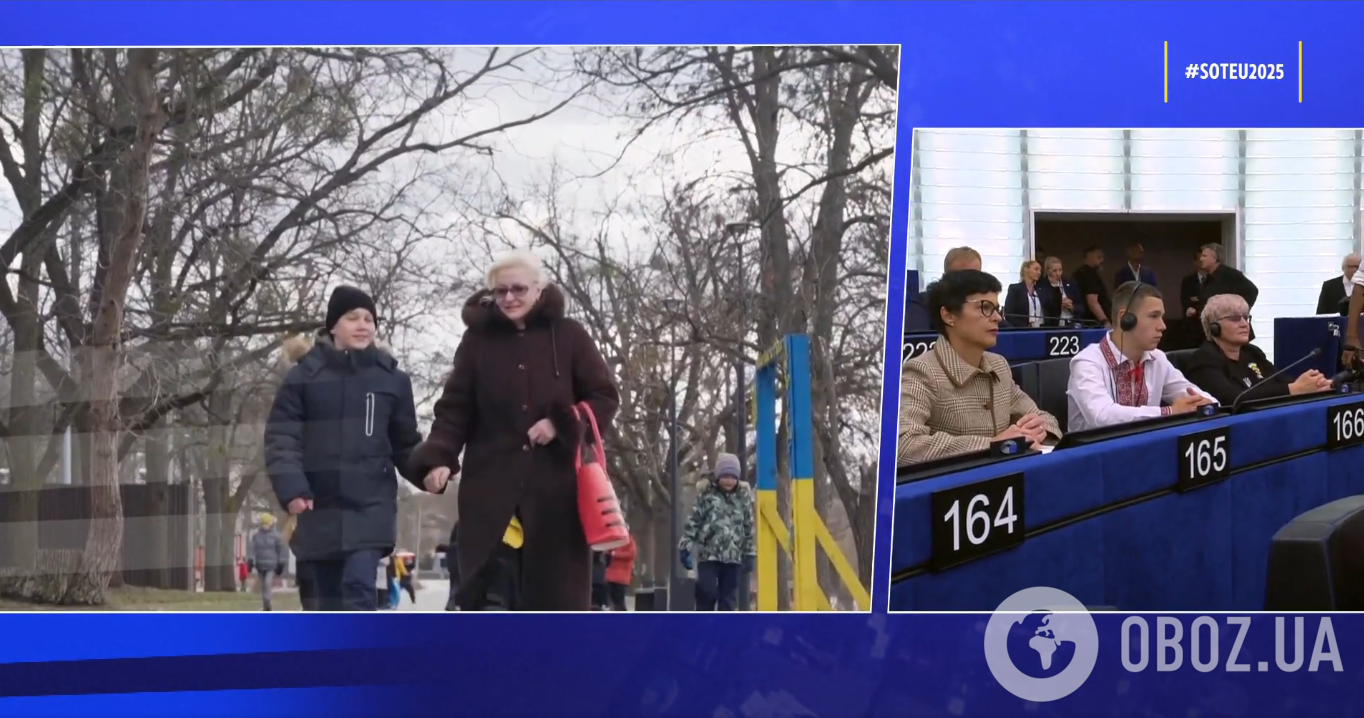 "Саша почувствовал, как его лицо горит": Урсула фон дер Ляйен рассказала в Европарламенте историю украинского мальчика, похищенного РФ из Мариуполя