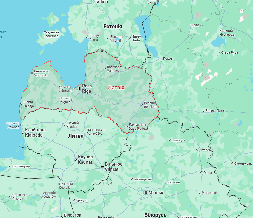 Латвія закриває повітряний простір над кордоном з Росією та Білоруссю: що відомо
