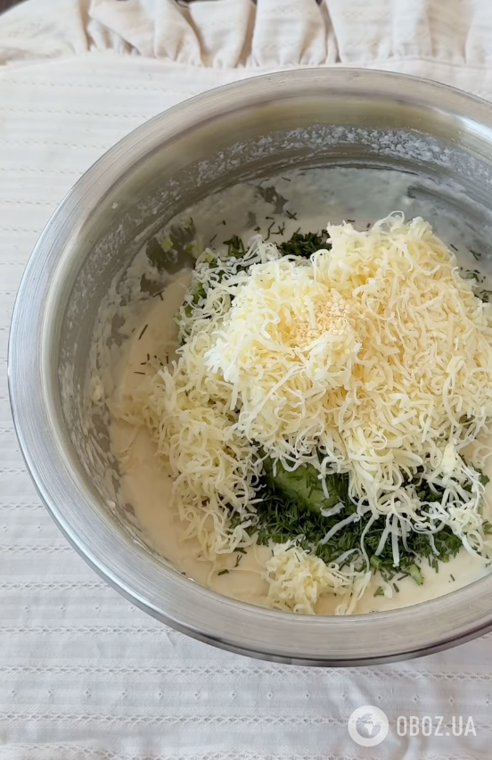 Кабачок для приготовления блюда