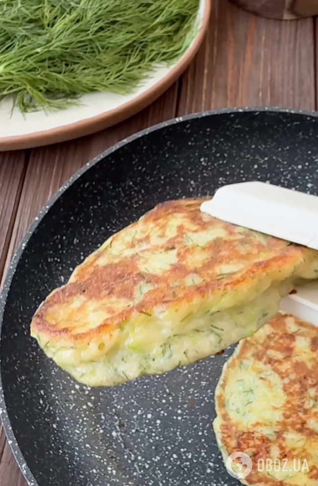 Жареные оладьи