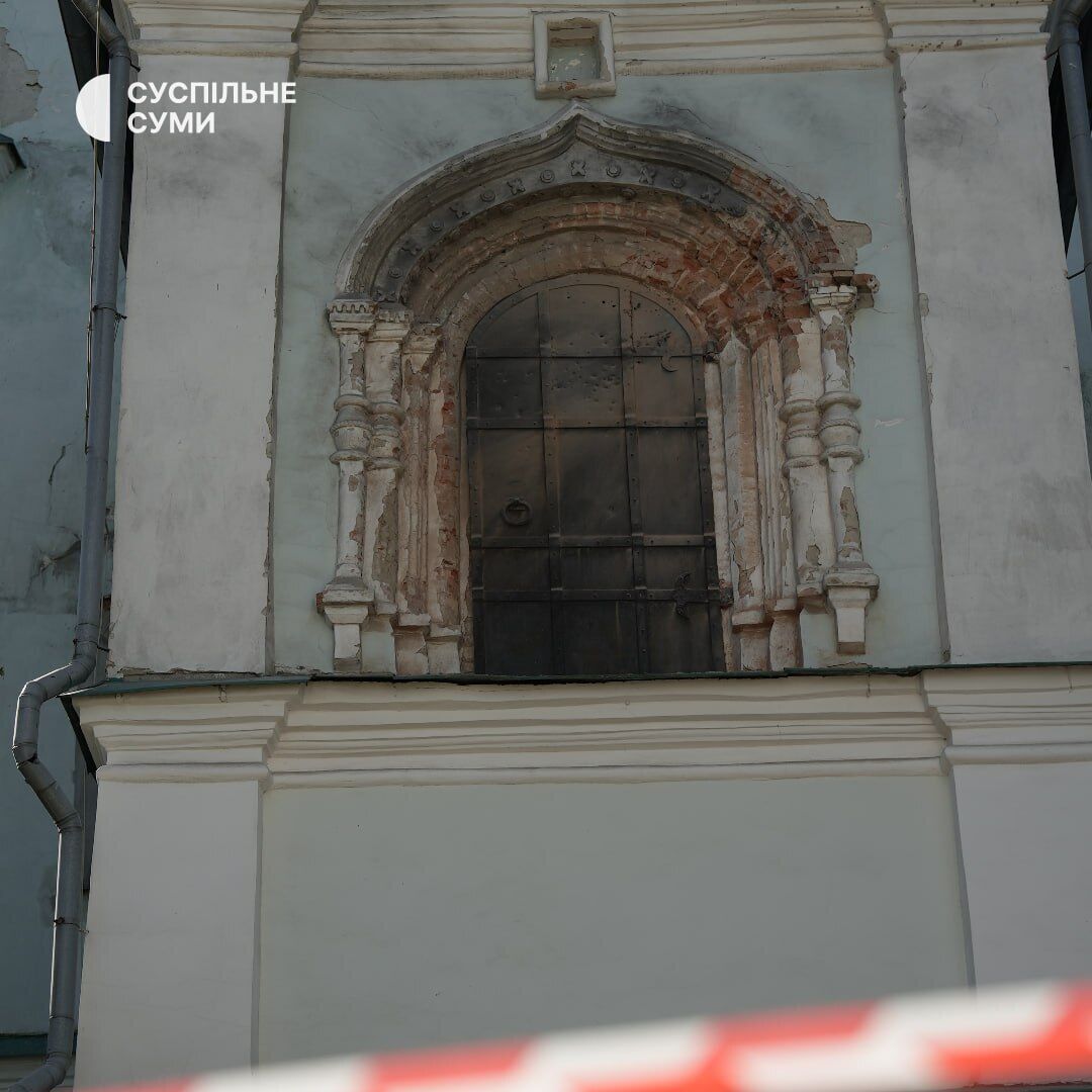 Российский дрон попал в собор в Сумах, который является памятником архитектуры: что известно о последствиях. Фото