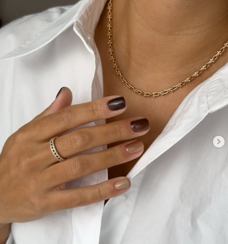 Короткий маникюр снова в моде: какой дизайн выбрать осенью