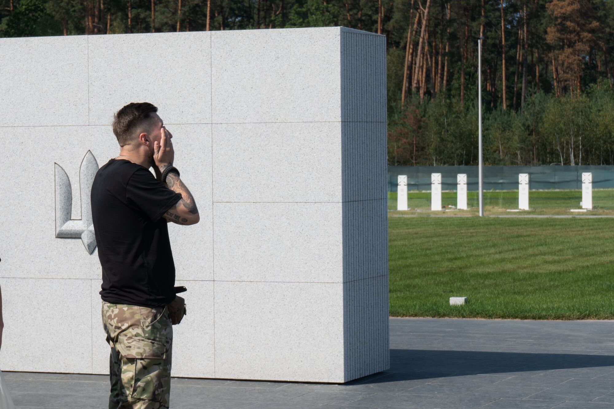 На Національному військовому кладовищі поховали першого ідентифікованого захисника: хто удостоївся такої честі. Фото
