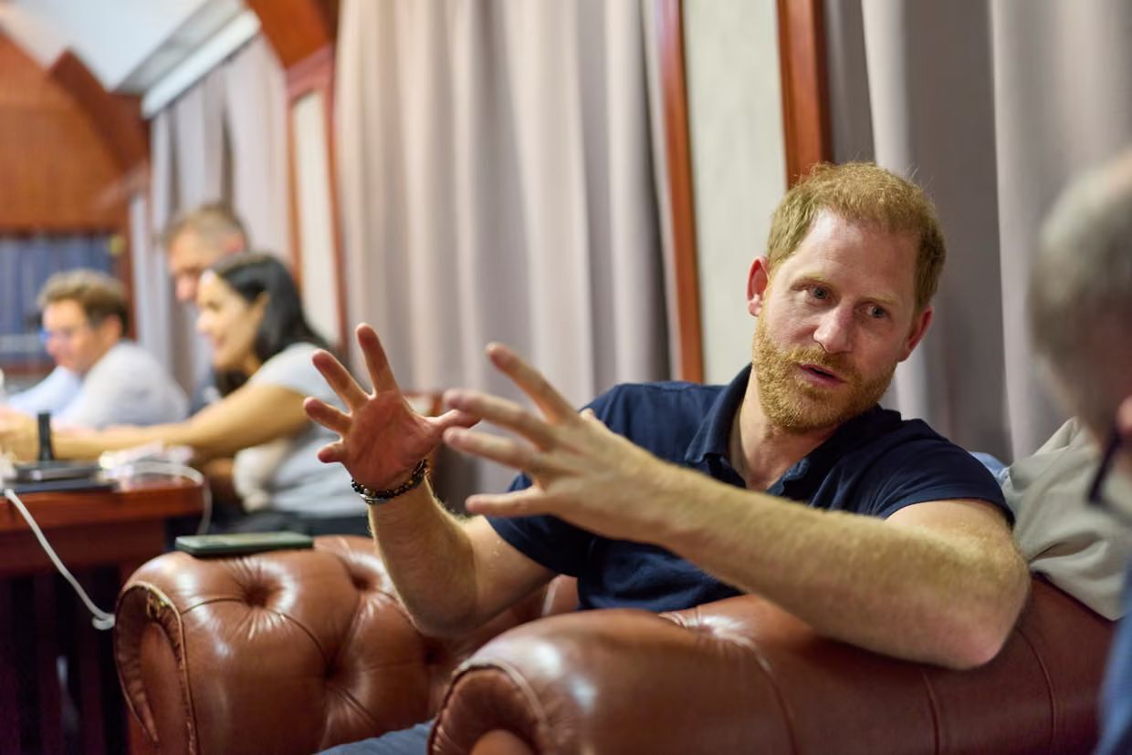 Принц Гарри впервые приехал в Киев и рассказал о важной миссии