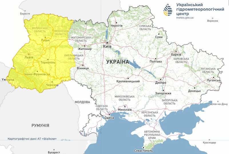 Очікується прояснення: синоптики сказали, де в суботу не буде дощів