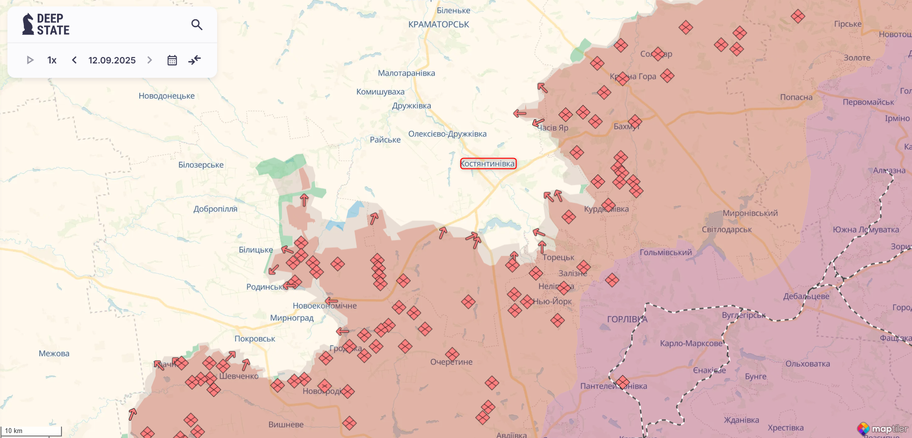 Оккупанты ударили по Константиновке в Донецкой области: три человека погибли, семь ранены. Фото