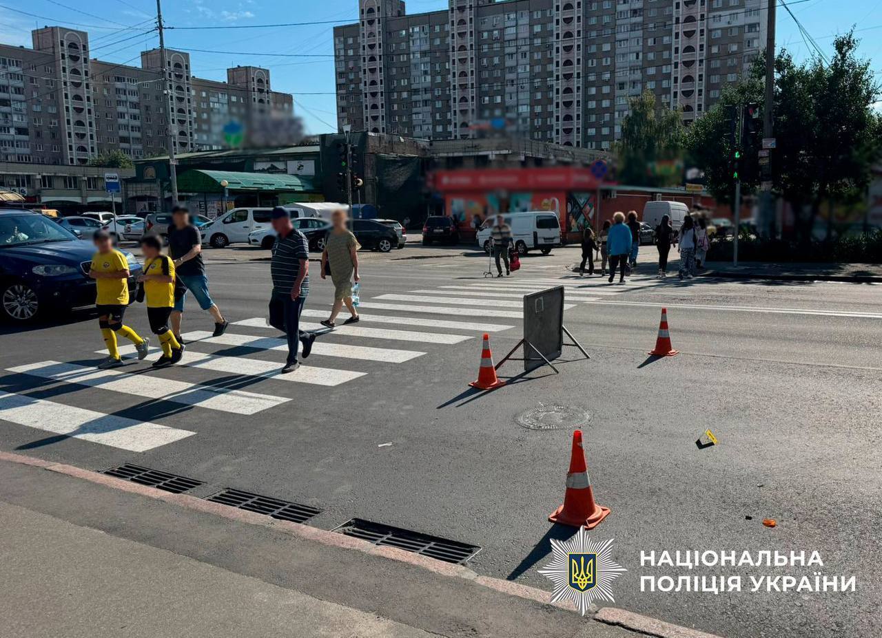 У Києві п’яна водійка на переході збила військову та втекла з місця ДТП. Подробиці та фото