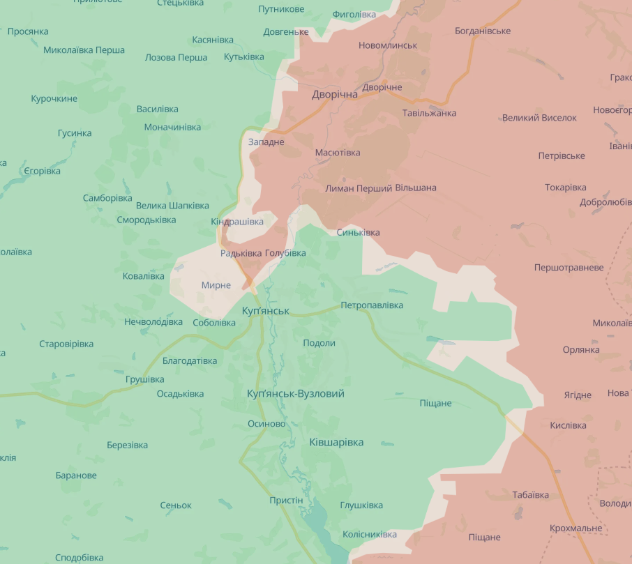 У Генштабі зробили заяву про ситуацію в Куп’янську: у місті проводиться контрдиверсійна операція