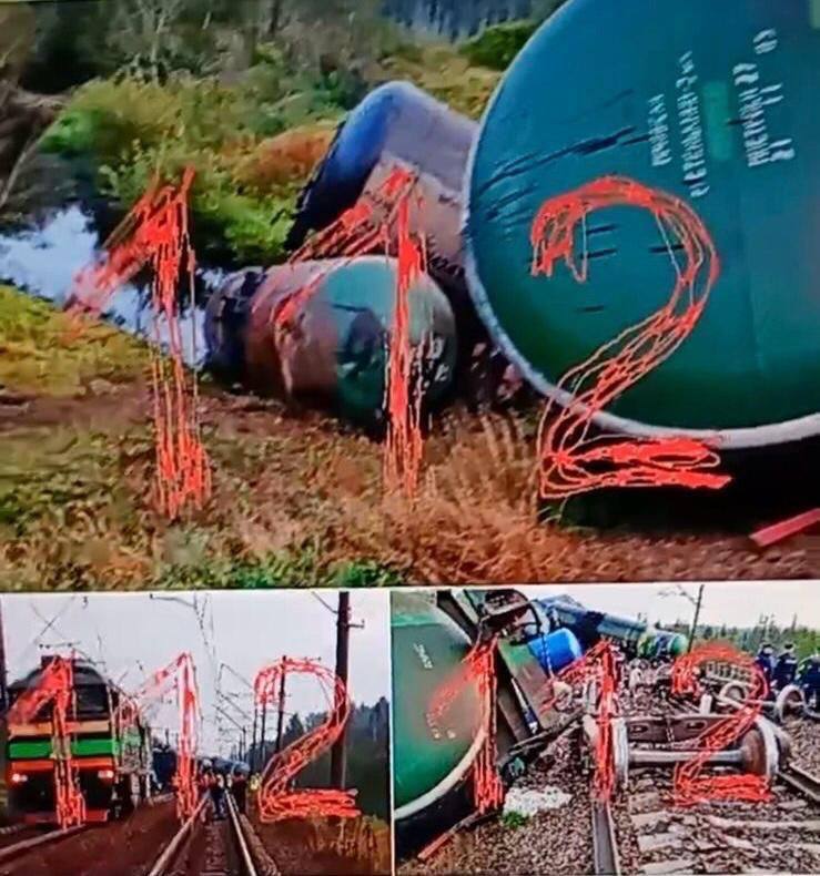 ГУР и ССО осуществили комбинированную атаку на железнодорожную логистику оккупантов: ликвидированы "росгвардейцы", уничтожено дорожное полотно и топливо. Видео