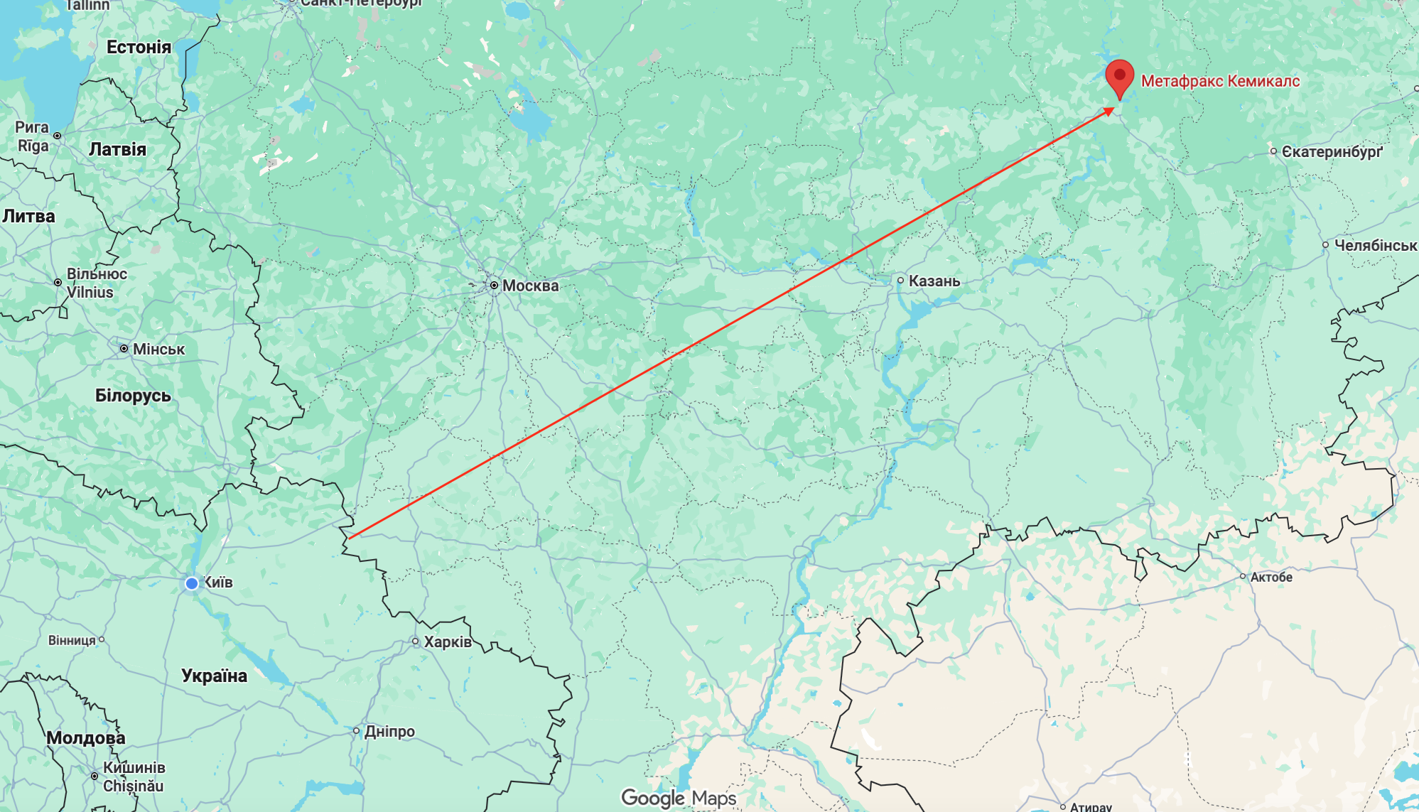 Дроны ГУР атаковали военное российское химическое производство в Пермском крае: подробности