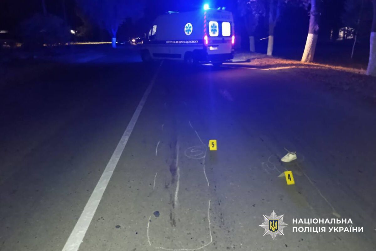 В Черкасской области водитель сбил женщину на пешеходном переходе: пострадавшая скончалась на месте. Фото