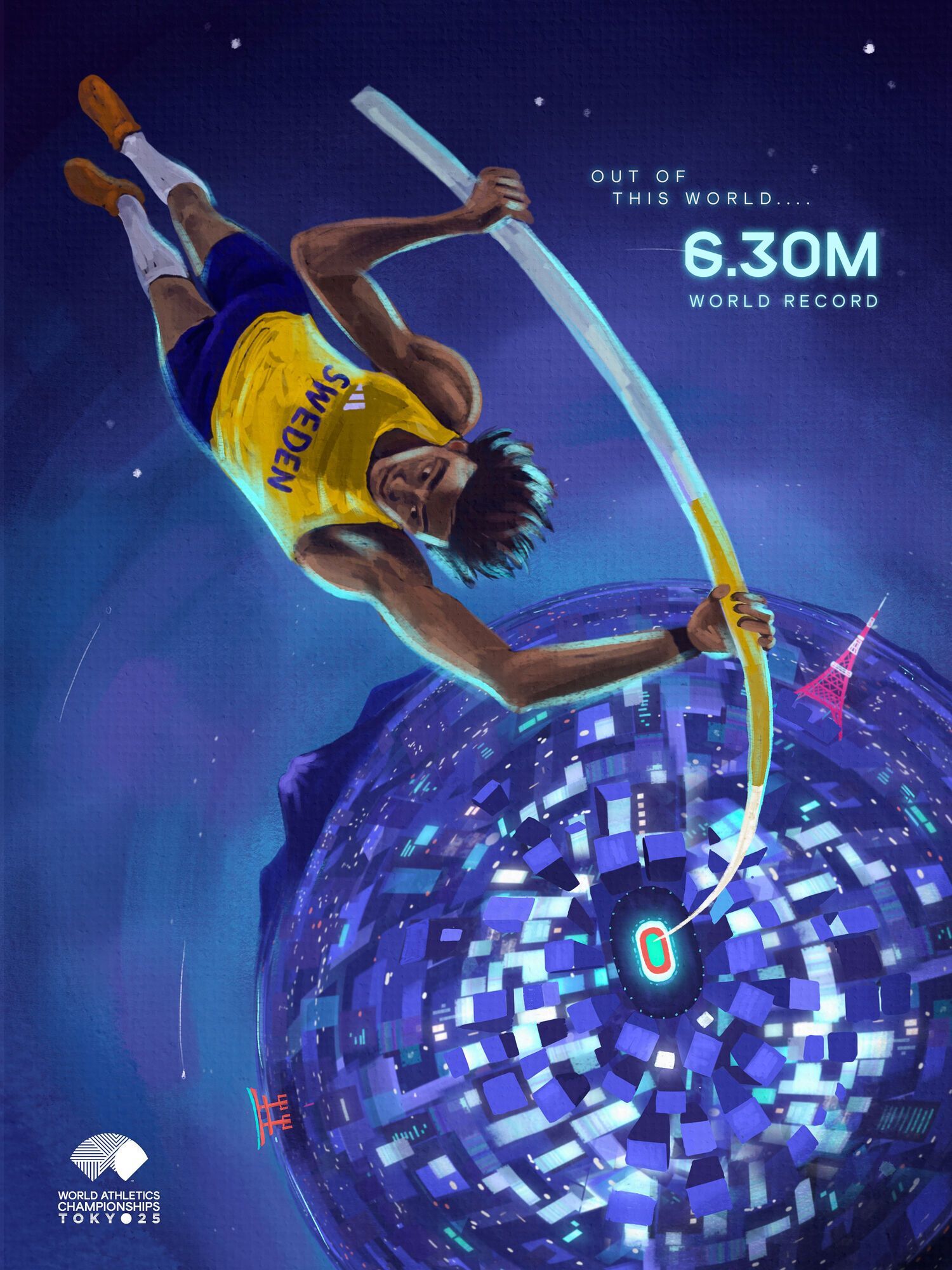 "Новый Бубка" в 14-й раз установил мировой рекорд по прыжкам с шестом. Видео