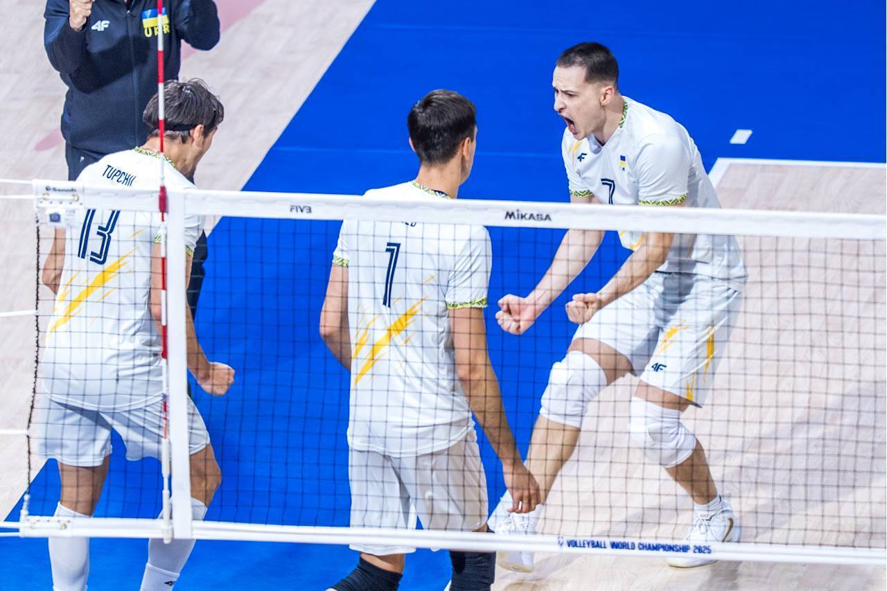 Сборная Украины добыла невероятную победу на ЧМ по волейболу, выиграв сет 25-11