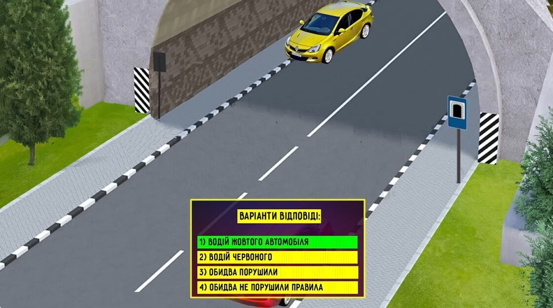 Кто нарушил правила? Тест для водителей