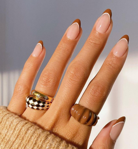 Маникюр в коричневых тонах: лучшие осенние комбинации