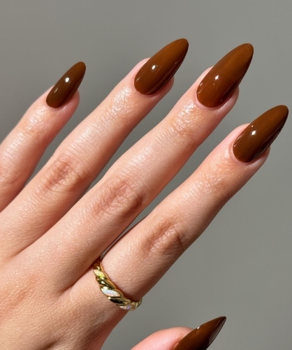 Маникюр в коричневых тонах: лучшие осенние комбинации