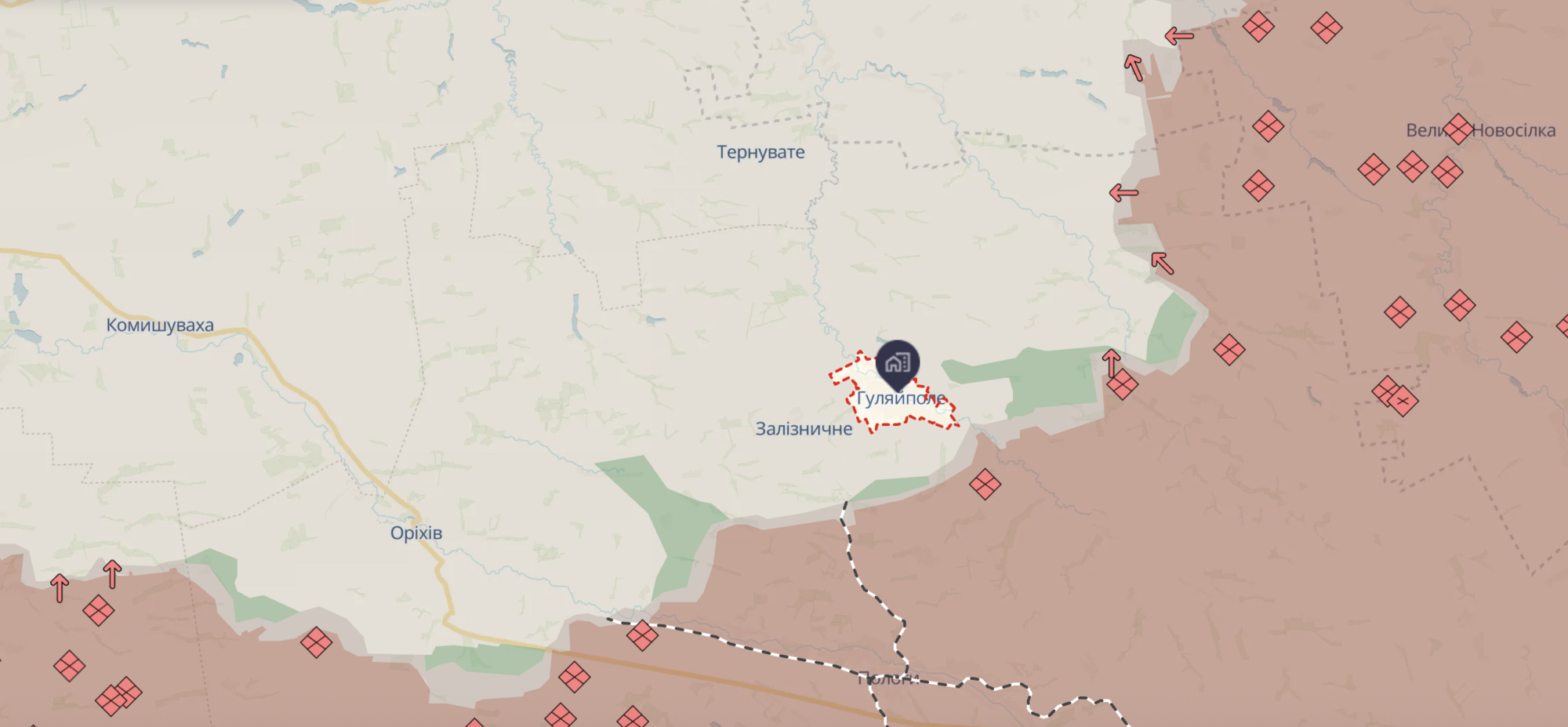 В Гуляйполе российский дрон атаковал гражданское авто: погибли супруги