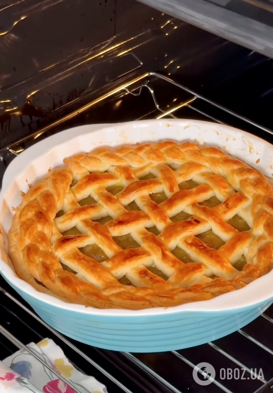 Готовый пирог