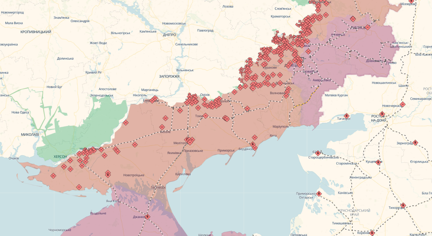 "Противник пытался продвинуться": Волошин рассказал о ситуации на юге и раскрыл планы врага. Карта