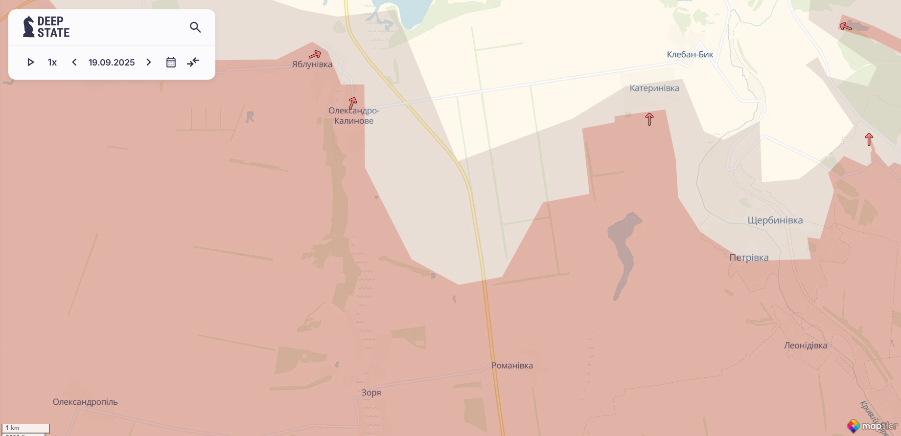 Окупанти мають просування на фронті у трьох областях – DeepState