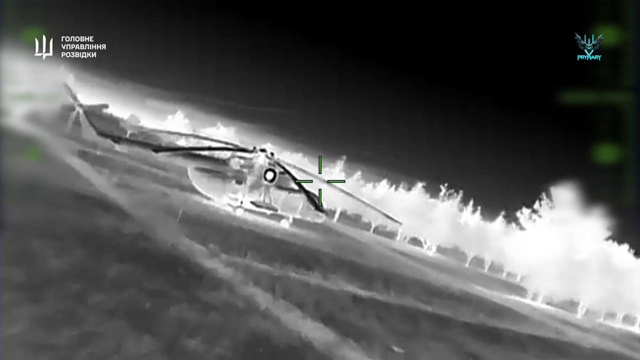 Спецпідрозділ ГУР знищив у Криму три російські гелікоптери Мі-8 та РЛС "Небо-У". Відео