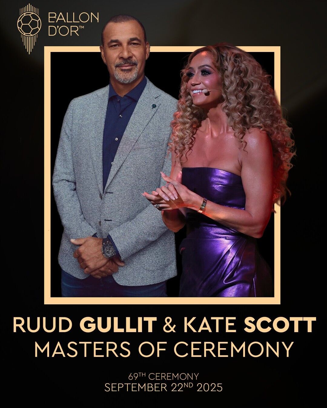 Де дивитися "Золотий м'яч-2025": розклад трансляцій церемонії