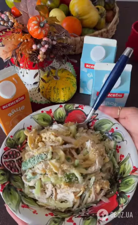 Вкусный белковый салат, который можно на ночь: не навредит фигуре