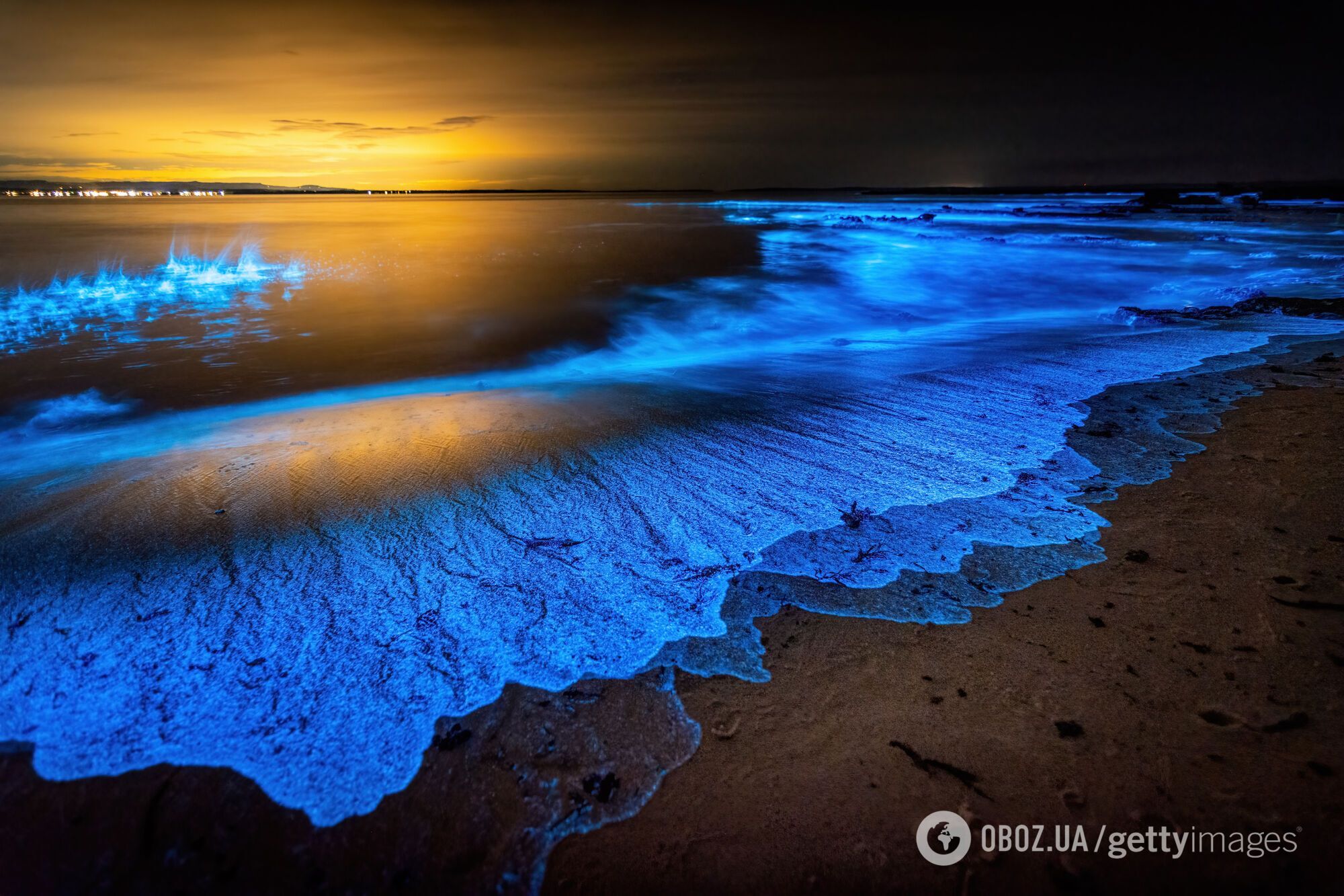 Ночью вода светится: назван один из самых красивых пляжей мира