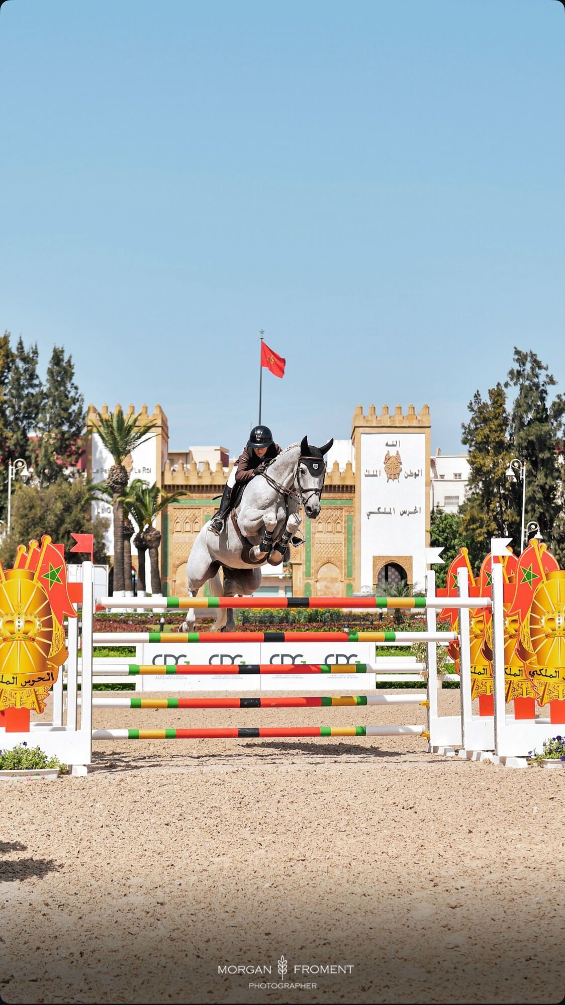 Українська вершниця увійшла до трійки найсильніших на змаганнях в Марокко