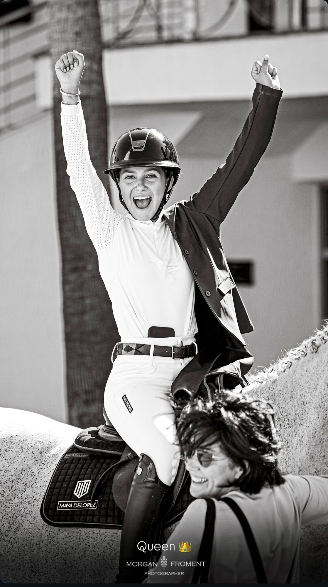 Українська вершниця увійшла до трійки найсильніших на змаганнях в Марокко