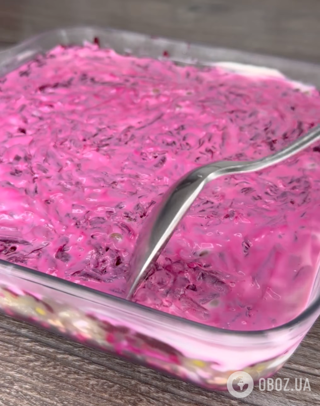Салат ''Генерал'' из свеклы и сельди: вкуснее, чем Шуба''
