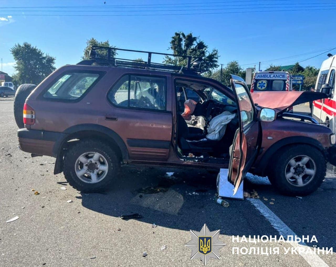 На Київщині сталась аварія за участі двох легковиків: постраждало п’ять осіб. Подробиці та фото