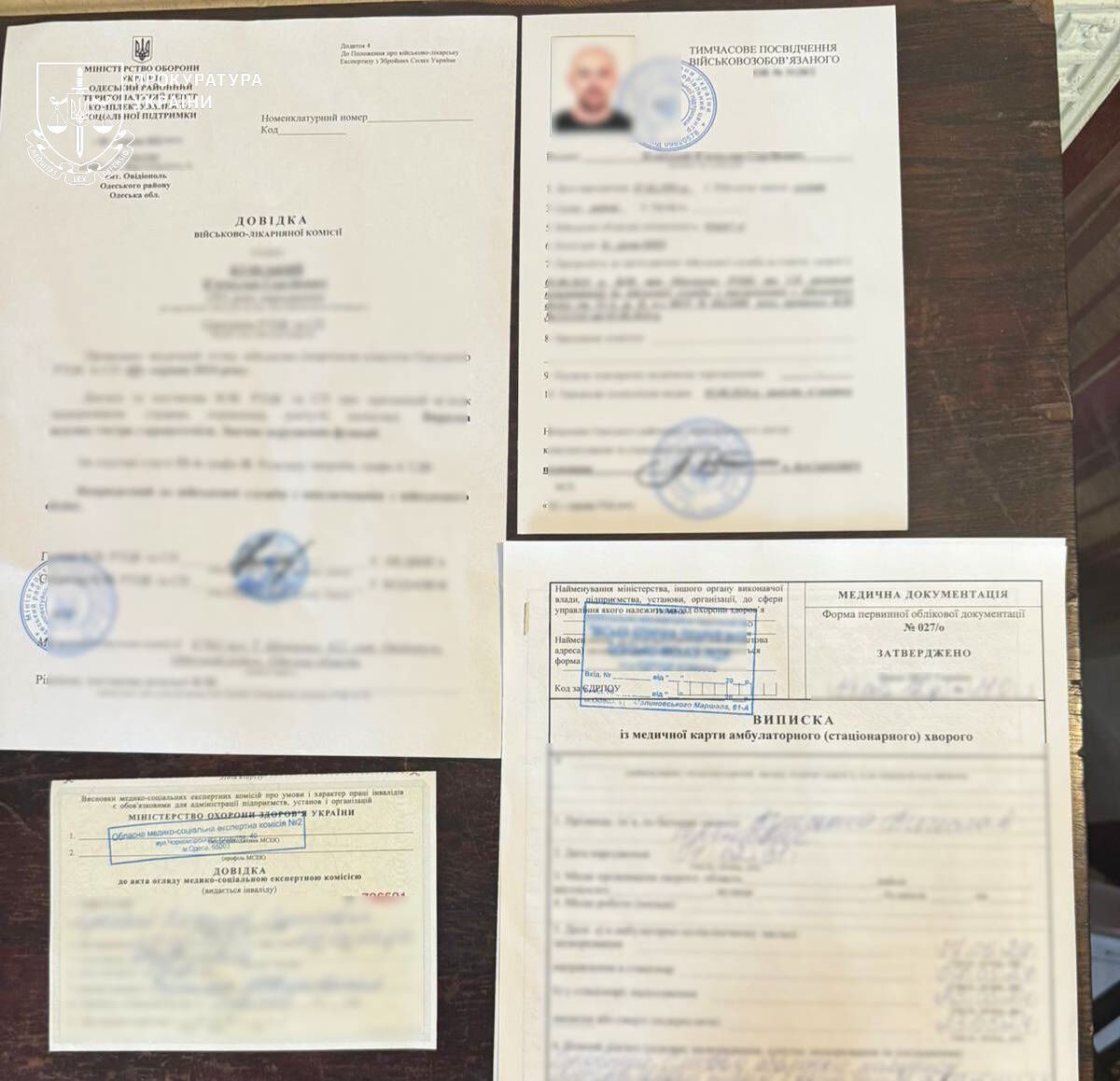 В Одесі викрили "схему" ухилення від мобілізації через фальшиві паспорти та довідки МСЕК: оплата йшла в криптовалюті. Фото