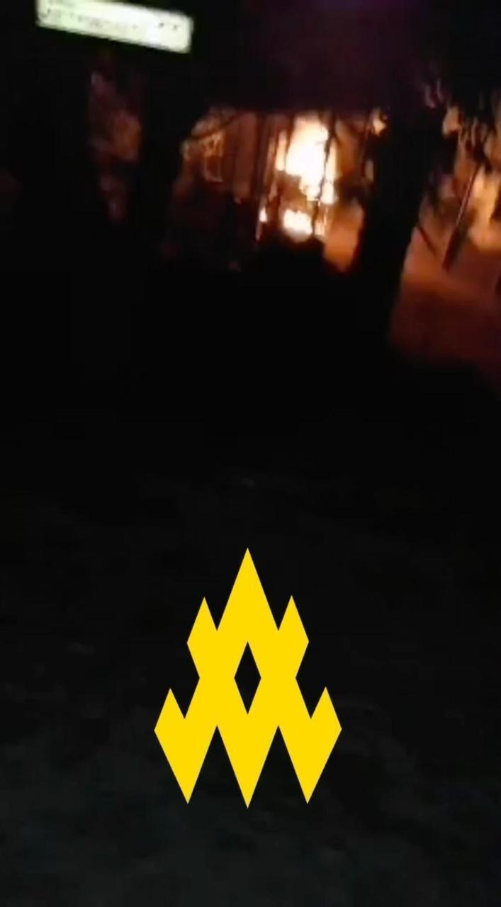 "Дерзкая операция": агент "Атеш" сжег две единицы военной техники оккупантов в районе Бердянска. Фото и видео