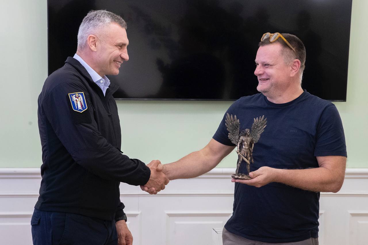 Віталій Кличко зустрівся з лорд-мером Копенгагена Ларсом Вайсом