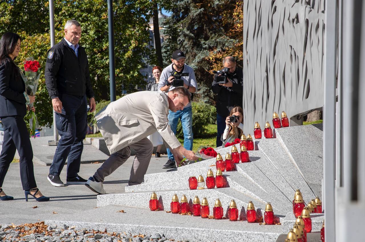 Віталій Кличко зустрівся з лорд-мером Копенгагена Ларсом Вайсом